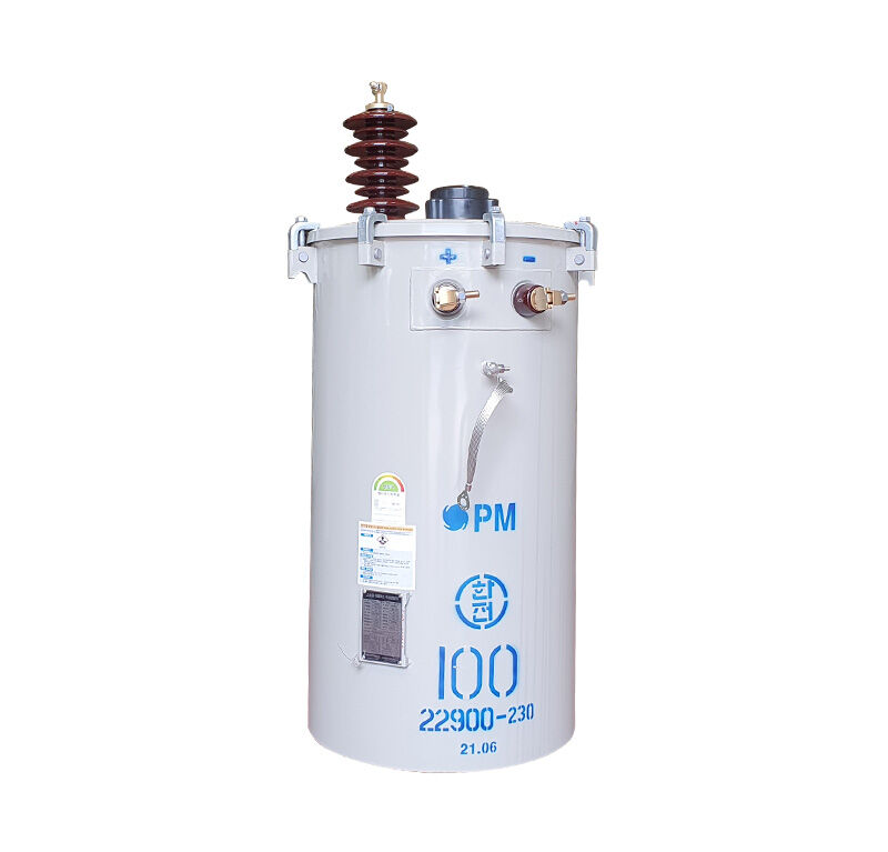 High-efficiency Amorphous Pole Transformer
